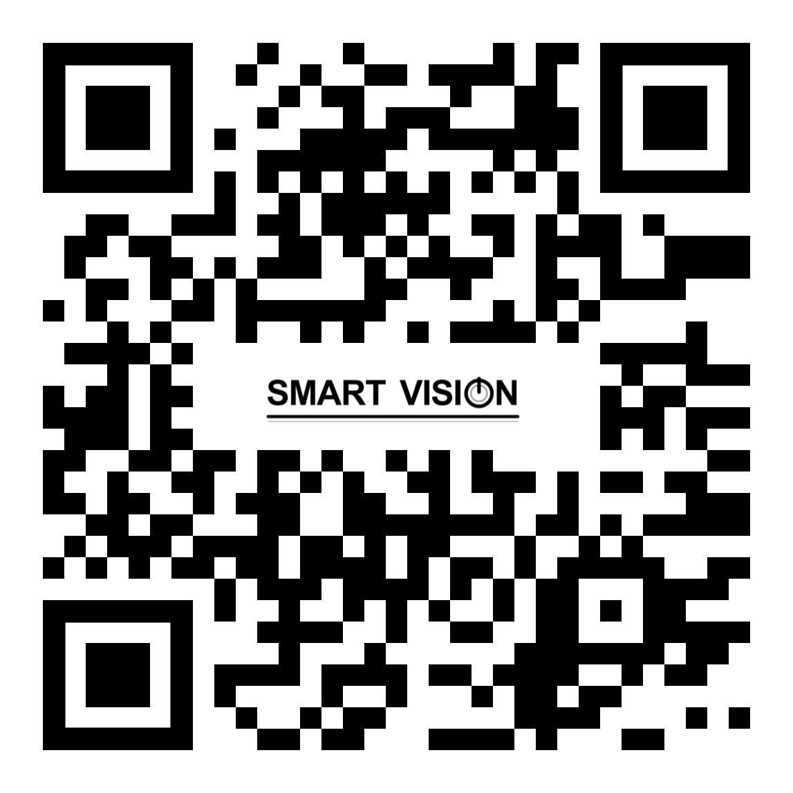 QR code for the Smart Vision contact card